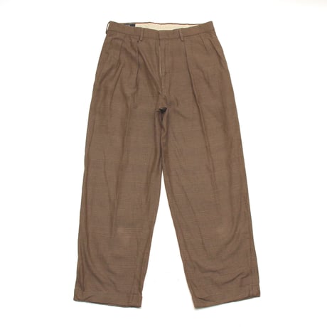 Polo Ralph Lauren / Vintage, Glen Plaid Linen Slacks W : 32 × L : 30