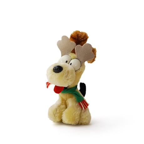 Garfield × McDonald / Vintage, Plush Toy "Reindeer Odie"