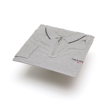 Polo Sport / Vintage, Quater Zip Up Polo L/S Shirt