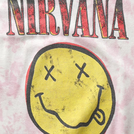 Nirvana / Smiley Face Tie-Dye S/S Tee