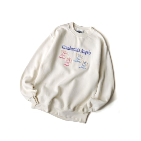 Vintage, Crewneck Sweatshirt "Grandmom's Angels"