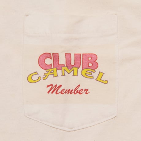 CAMEL / Vintage, Club Member Pocket S/S Tee