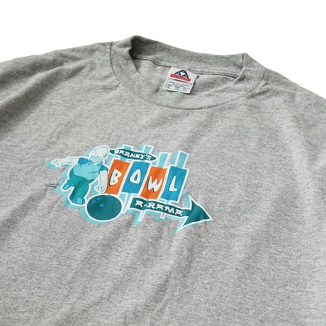 The Simpsons / Vintage, Barney's Bowl S/S Tee with Bowling Pin