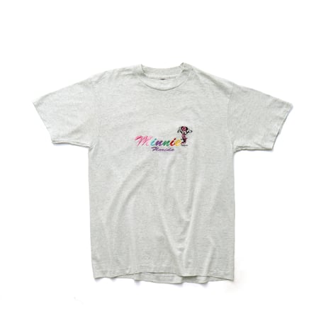 Disney / Vintage, Minnie Florida Embroidered S/S Tee "Walt Disney World Florida"