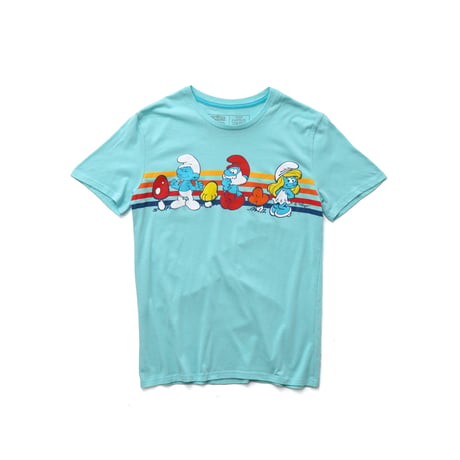 The Smurfs / Printed Stripe S/S Tee