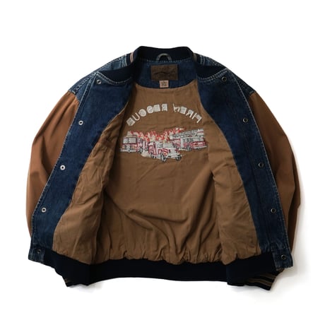 Fire Rescue / Vintage, Varsity Jacket