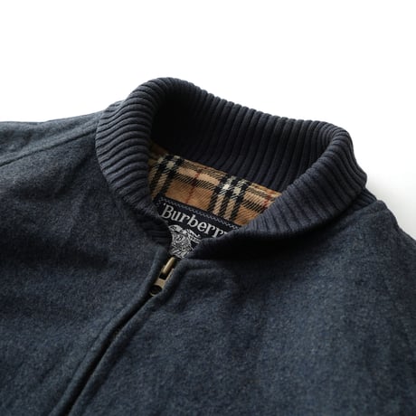 Burberry's / Vintage, Shawl Collar Wool Melton Jacket "Special Order for La Creadora 1936"