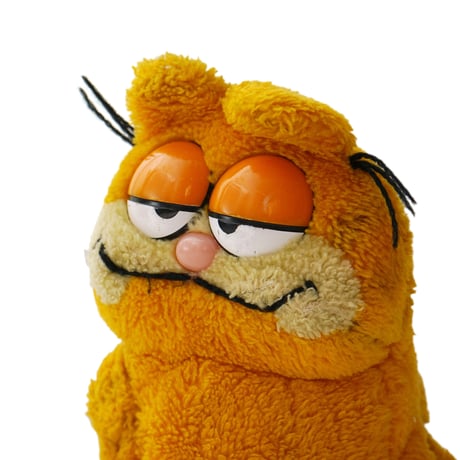 Garfield / Vintage, Plush Toy "Sitting Standard, Left"