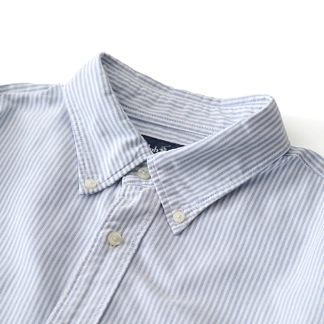 Ralph Lauren / Vintage, Striped Cotton Oxford B.D L/S Shirt "Classic Fit"