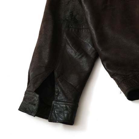 Polo Ralph Lauren / Vintage, Bradford Windbreaker Lamb Leather Jacket