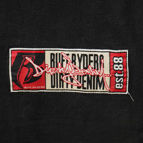 Ruff Ryders Dirty Denim / Vintage, Embroidered S/S Tee