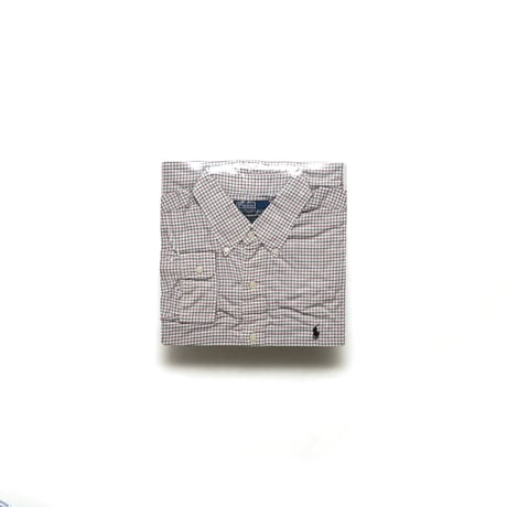 Polo Ralph Lauren / Vintage, Tattersall Paid Cotton B.D L/S Shirt "Blake"