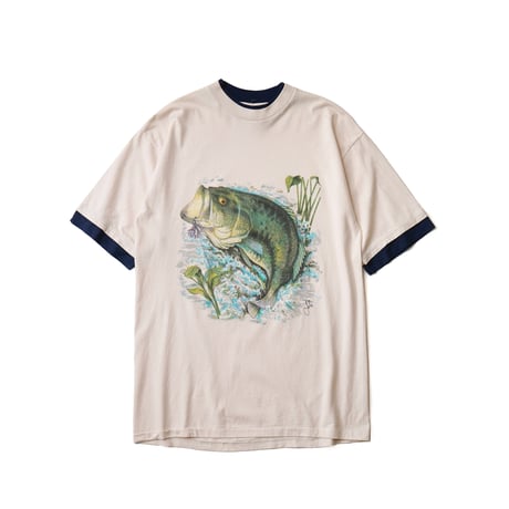 L.A. T Sportswear/ Vintage, Black Bus Fake Layard S/S Tee