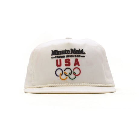 Minute Maid / 90's Vintage, Olympic 5-Panel Snapback Trucker Hat