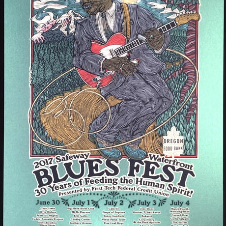 Waterfront Blues Festival / 2017 S/S Tee