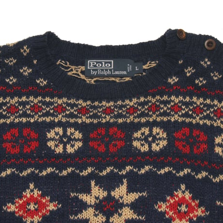 Polo Ralph Lauren / Vintage, Nordic Knit Crewneck