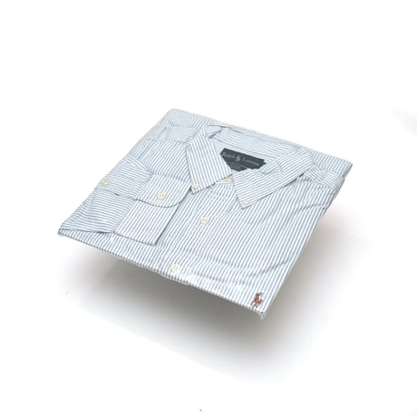 Ralph Lauren / Vintage, Striped Oxford B.D. L/S Shirt "Blake"