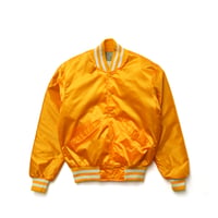 DeLong / Vintage, Insulated Satin Varsity Jacket