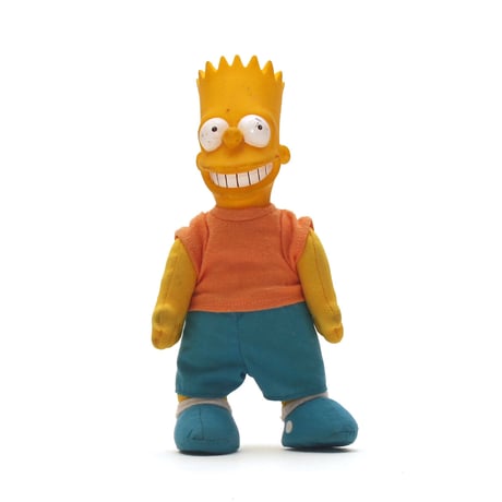 The Simpsons / Bart Simpson Plush Doll, ©1990 Only at BURGER KING