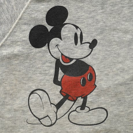 Disney / Vintage, Raglan Crewneck Sweatshirt "Retro Mickey Mouse"