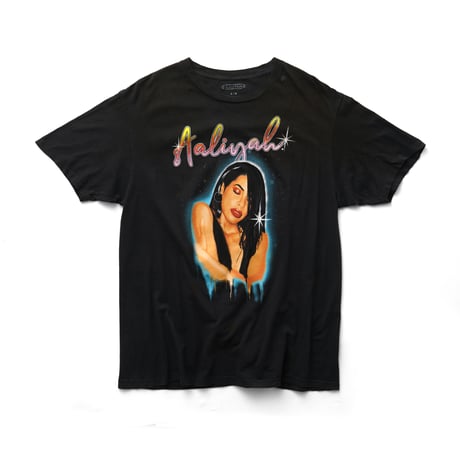 Aaliyah / Graffiti Spell Out S/S Tee
