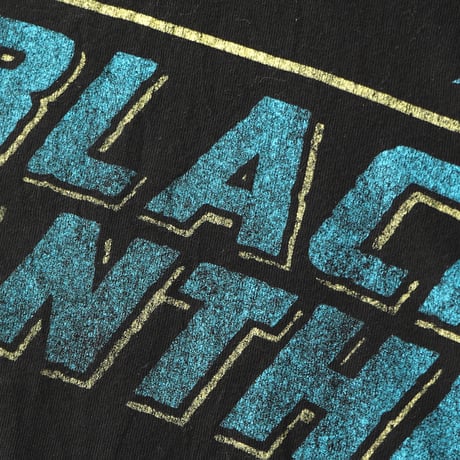Black Panther / Distressed Comic Face Box S/S Tee