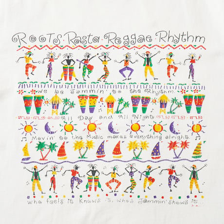 Vintage, Roots Rasta Reggae Rhythm S/S Tee