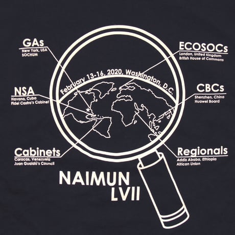 North American Invitational Model United Nations / LVII L/S Tee