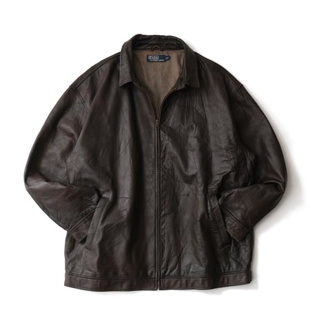Polo Ralph Lauren / Vintage, Bradford Lamb Leather Jacket