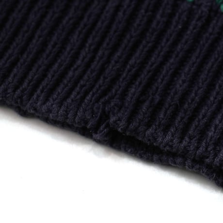 ALPS / Vintage, Birds Eye Cotton Knit Crewneck Sweater