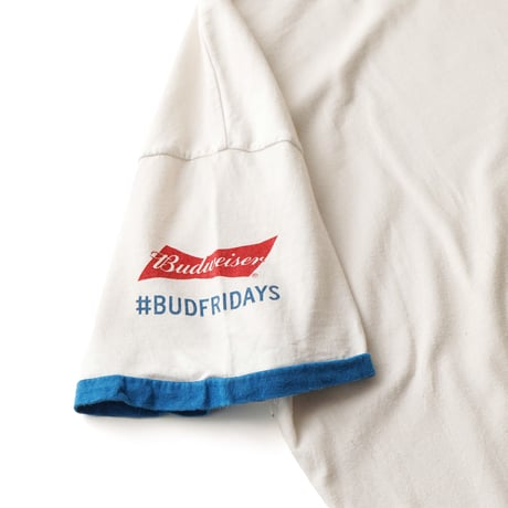 Chicago Cubs / Ringer S/S Tee "Sponsored by Budweiser"