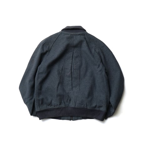 Burberry's / Vintage, Shawl Collar Wool Melton Jacket "Special Order for La Creadora 1936"