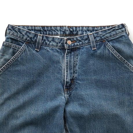 carhartt / Washed Denim Dungarees