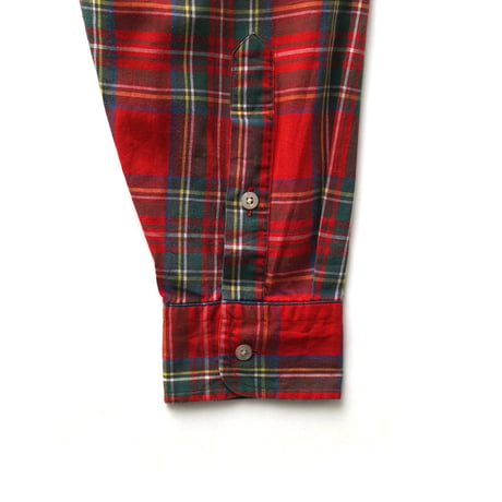 Polo Ralph Lauren / Vintage, Crest Madras Plaid B.D L/S Shirt