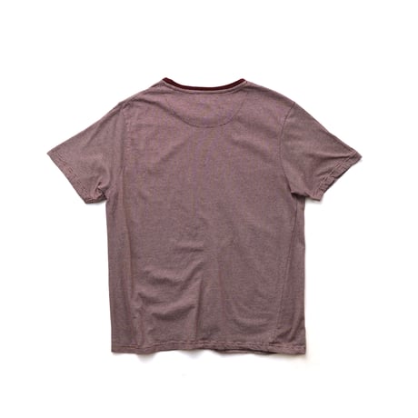 Denim & Flower / Pin-Striped S/S Tee