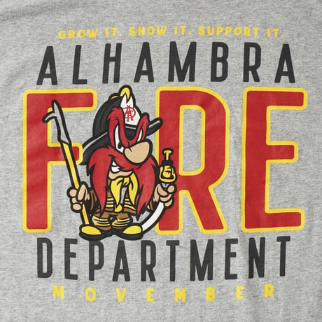 Alhambra Fire Department / Movember S/S Tee