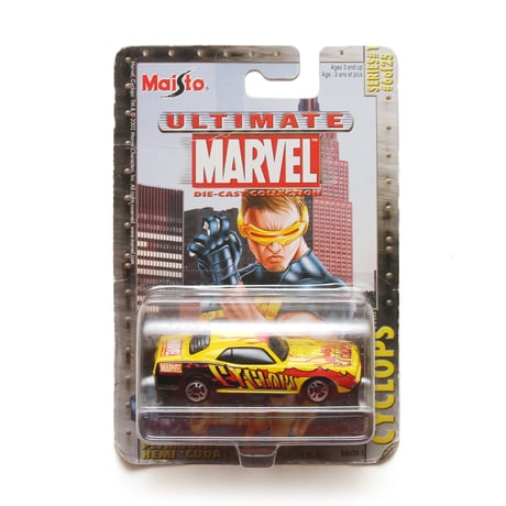 Maisto / "Ultimate Marvel Die-Cast Collection" Cyclops Diecast 1:64