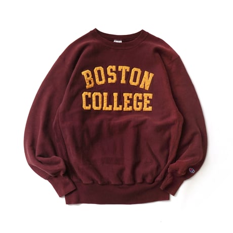 Boston College / Vintage, Reverseweave Crewneck Sweatshirt (MFG : Champion)