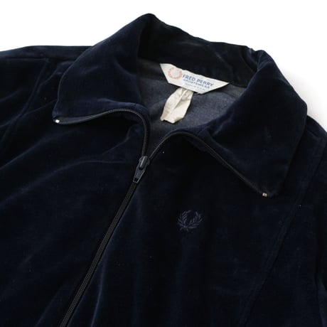 Fred Perry / Vintage, Velour Track Jacket & Pant -Set Up-