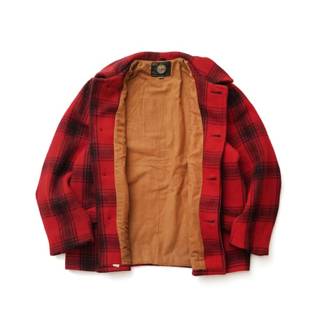 Field Tested by Sears / Vintage, Plaid Wool Melton Blanket Liner Hunting Jacket