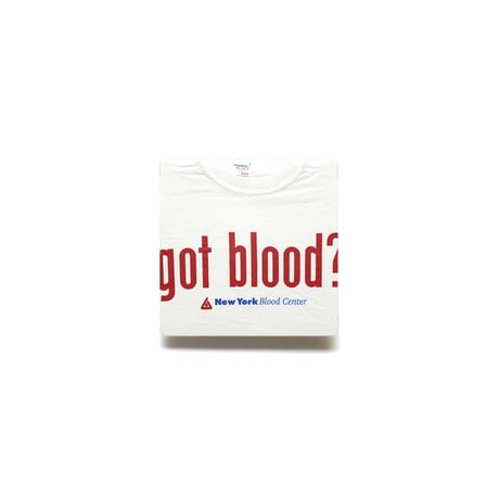 New York Blood Center / Vintage, got blood? S/S Tee