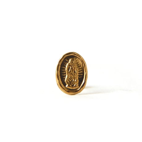 14k Gold Earring "Our Lady of Guadalupe"