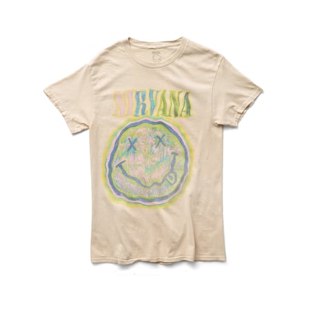 Nirvana / Scribble Smiley Face S/S Tee