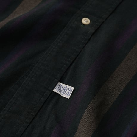 Ralph Lauren / Vintage, Striped B.D L/S Shirt