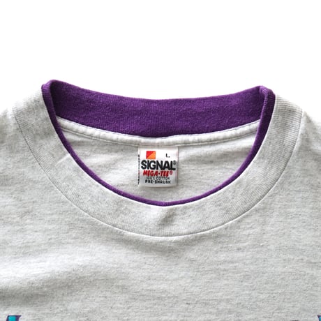 Bend, OR / Vintage, Fake-Layered S/S Tee "Mt. Bachelor"