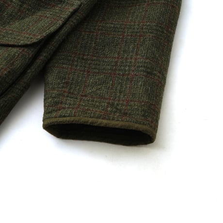 Barbour / Vintage, Loden Check Jacket (Alpaca Wool Tweed Coat)