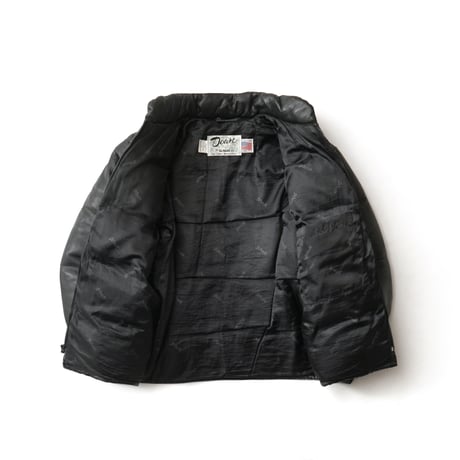 Schott / Vintage, Leather Down Jacket