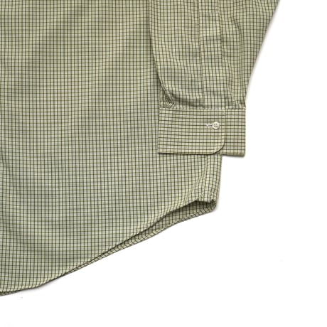 Brooks Brothers / Vintage, Gingham Plaid Dress L/S Shirt "Classic"
