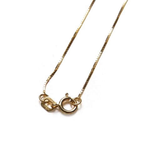 14k Gold Neckless with Beat Tape (by Dyelo Think) -20inch, Dolphin-