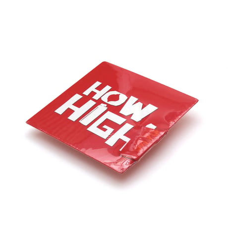 HOW HIGH / Vintage, Logo L/S Tee ©2001